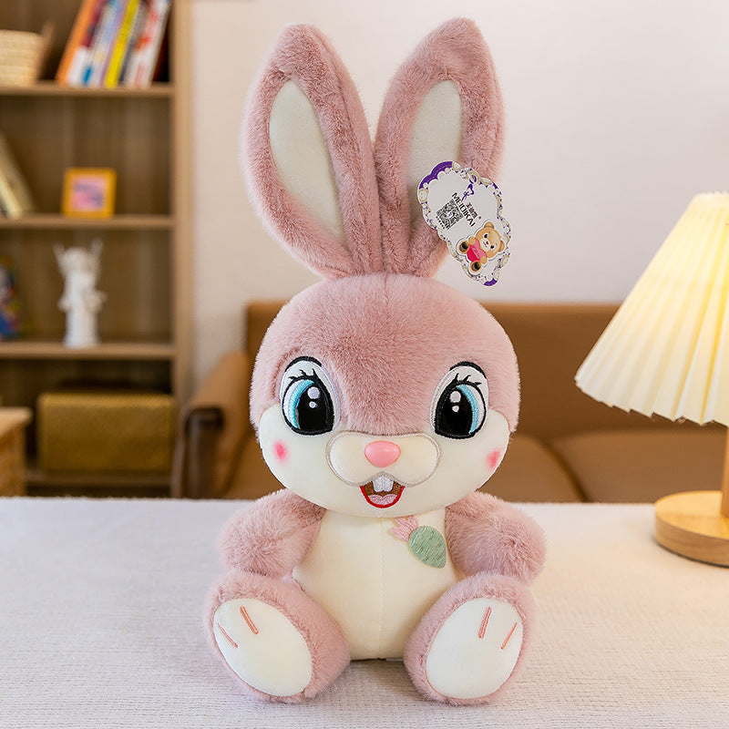 Sweet Rabbit Plush Toy Cute Big Eyes Cute Rabbit Doll Long Ears Rabbit Doll