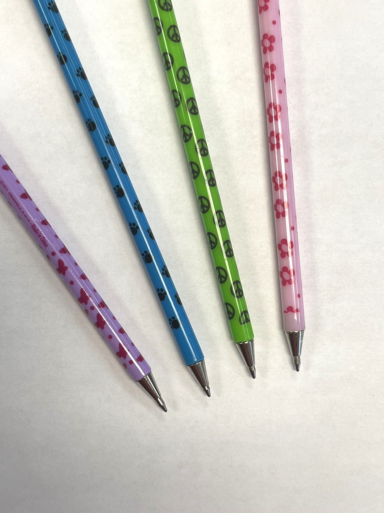 4pcs Creative Animal Styling Ballpoint Pen PET eco-friendly Material
