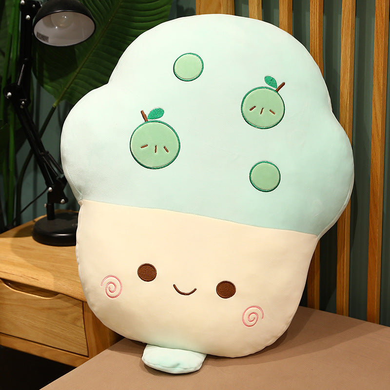 Cute Ice Cream Plush Doll Pillow For Hall Room Sofa Couch Bed Home Decor