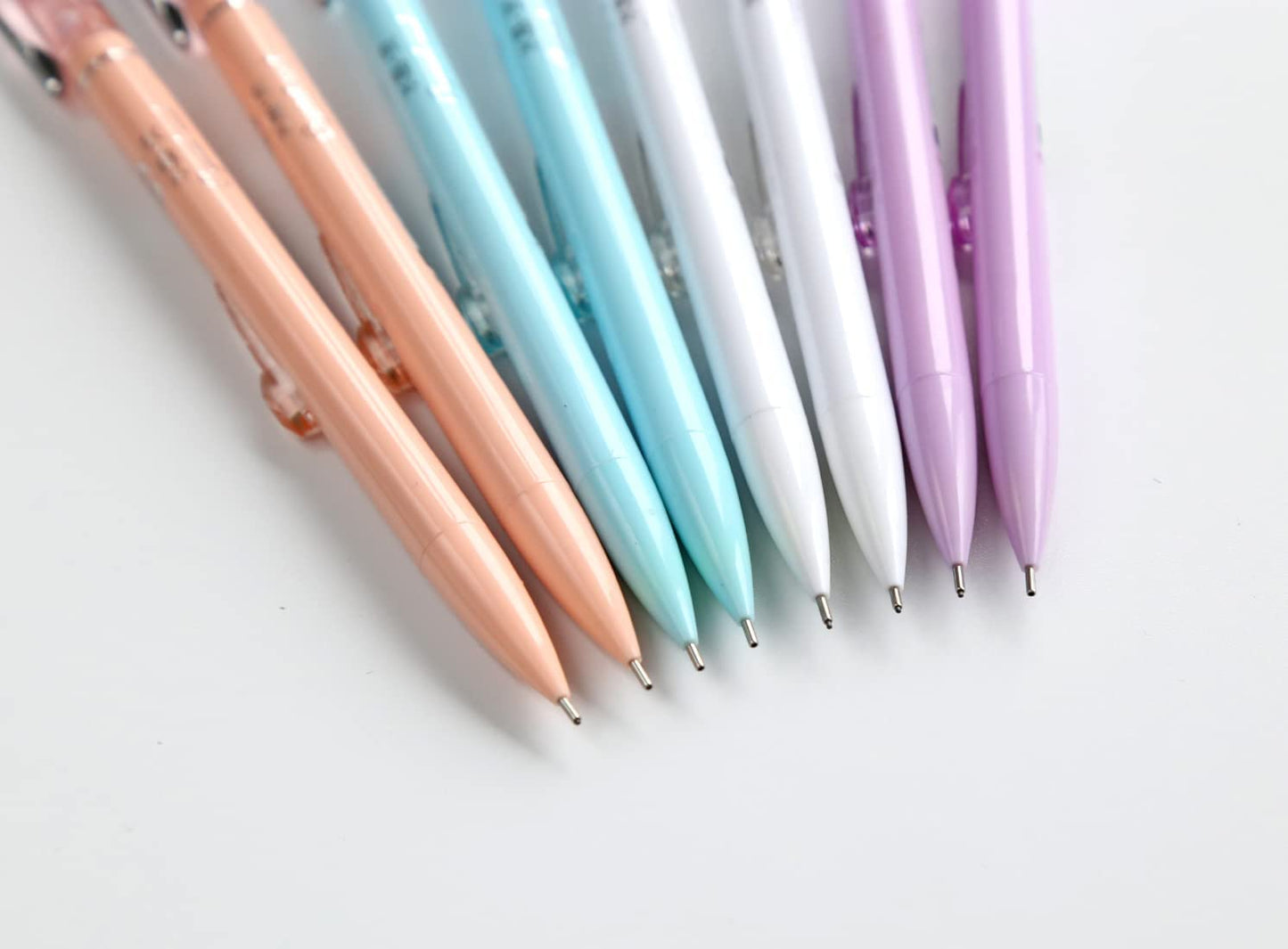 Colorful Flowers Mechanical Pencils 0.5mm Lead Penncil for Writing Pack of 8pcs