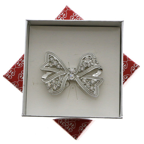 Bow Pin with Gift Box