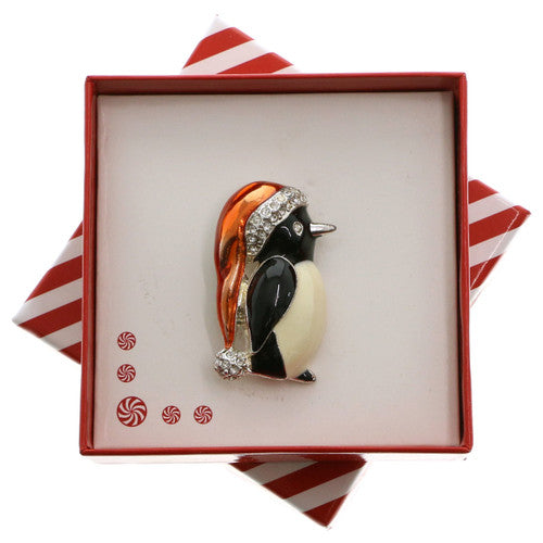 Penguin Pin with Gift Box