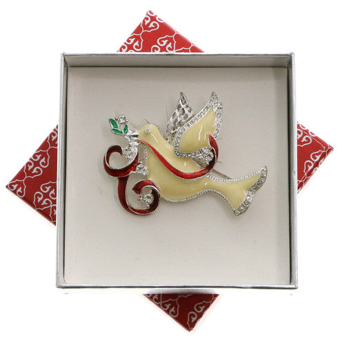 Dove Pin with Gift Box