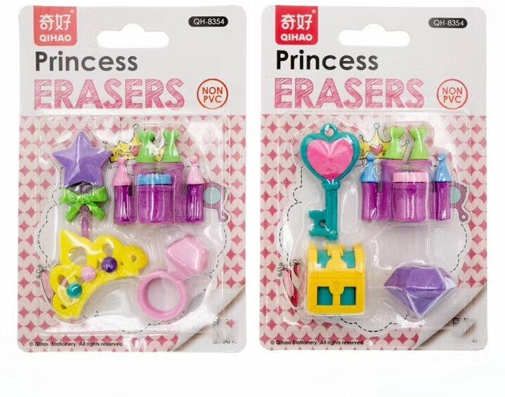 princess erasers