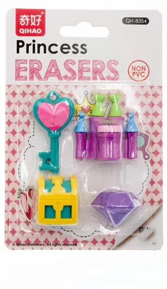 princess erasers